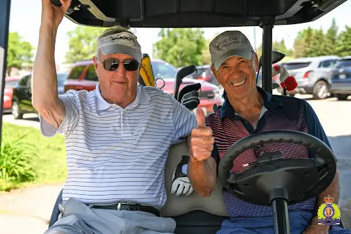 Heading to the Tee Box - Ottawa Division Annual Golf Tournament Heading to the Tee Box - Ottawa Division Annual Golf Tournament @ Hylands Golf Course, Ottawa - June 2024.<br />
Photo Credit: RCMP Veteran Gilbert Bouffard<br />